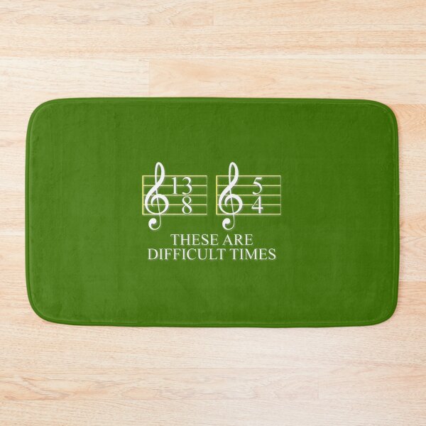 Item preview, Music Time Signatures: Difficult Times Puns | PERFECT GIFT FOR YOU AND FRIENDS designed and sold by RossHillUS.