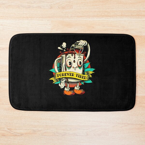 Item preview, Forever Tired Coffee Mug Cartoon Character designed and sold by dannisdis.
