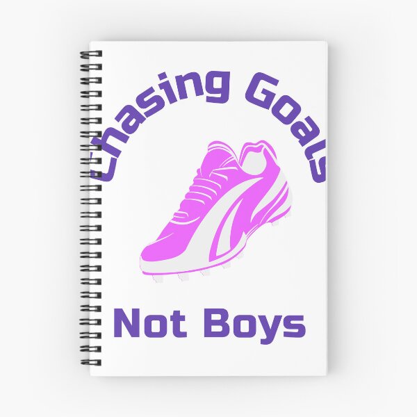 Item preview, Chasing Goals Not Boys T-Shirt – Women’s Soccer Funny Football Graphic Tee designed and sold by WhackingTax.