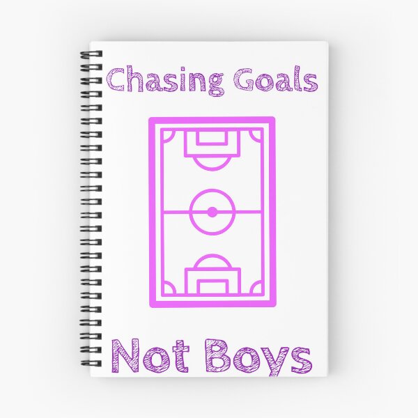 Item preview, Chasing Goals Not Boys T-Shirt – Women’s Soccer Funny Football Graphic Tee Pitch Field designed and sold by WhackingTax.