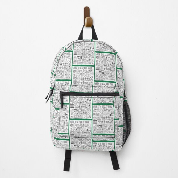 Item preview, When I'm Sixty Four Illustration | PERFECT GIFT FOR YOU AND FRIENDS designed and sold by RossHillUS.