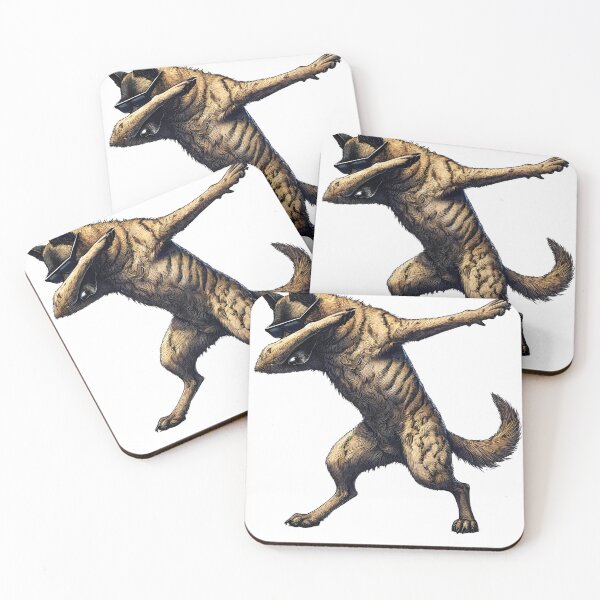 Item preview, Dabbing Dutch Shepherd Dog Lover designed and sold by Kimberley King Art  King Art.