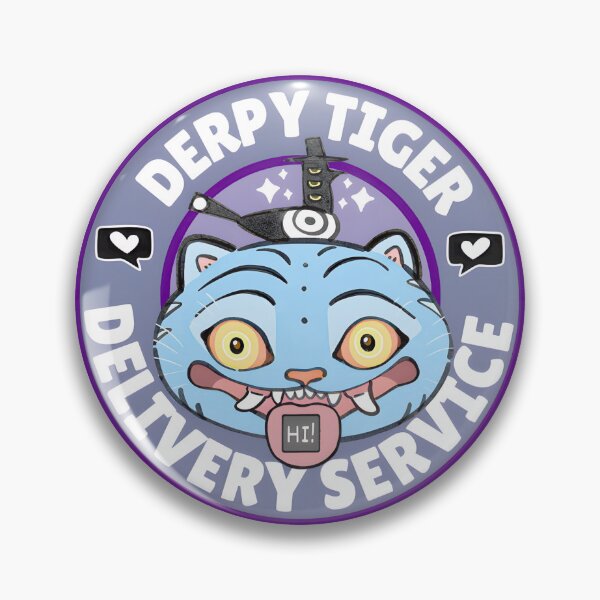 Artikelvorschau, Gruß vom Derpy Tiger Delivery Service | PERFEKTES GESCHENK FÜR SIE UND FREUNDE entworfen und verkauft von BrooksShopUS.