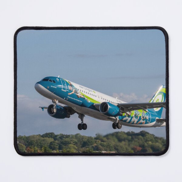 Item preview, Aer Lingus Irish Rugby Team Livery Airbus A320 EI-DEG MAN to DUB designed and sold by Skyframe Aviation.