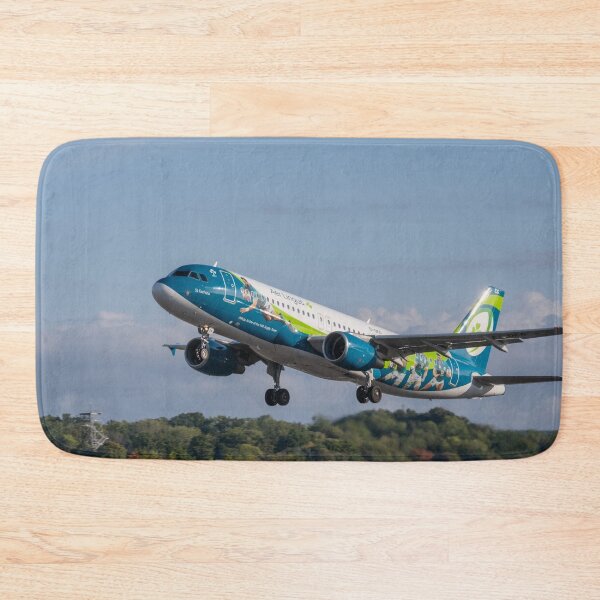 Item preview, Aer Lingus Irish Rugby Team Livery Airbus A320 EI-DEG MAN to DUB designed and sold by Skyframe Aviation.