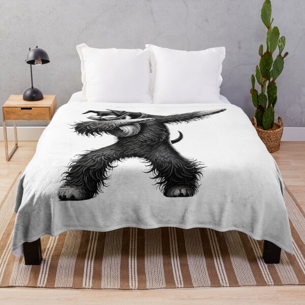 Item preview, Dabbing Giant Schnauzer Dog Lover designed and sold by Kimberley King Art King Art.