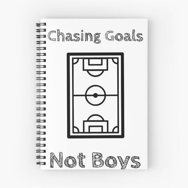 Item preview, Chasing Goals Not Boys T-Shirt – Women’s Soccer Funny Football Graphic Tee Pitch Field designed and sold by WhackingTax.
