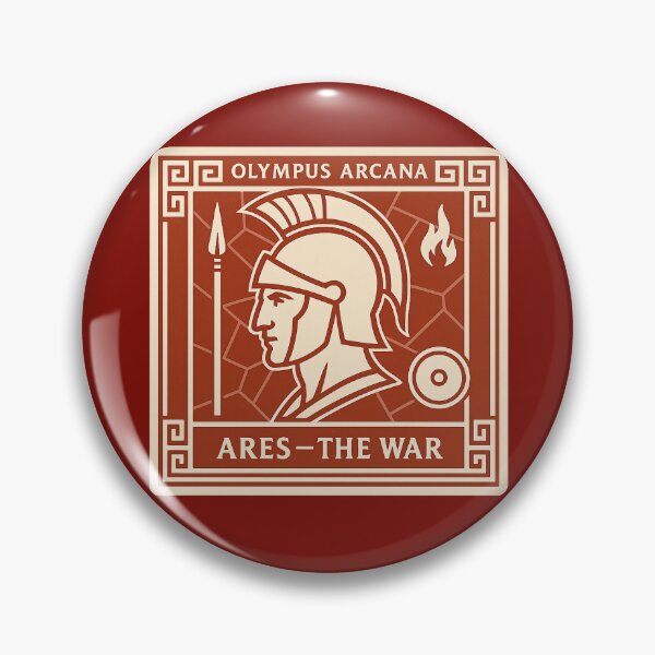 Item preview, Ares — La Guerra | Carta del Tarot de la Mitología Griega designed and sold by Bratak.