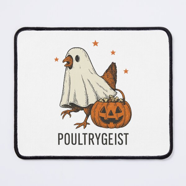 Item preview, Funny Poultrygeist Chicken Ghost Halloween Design designed and sold by haitrieuic96.