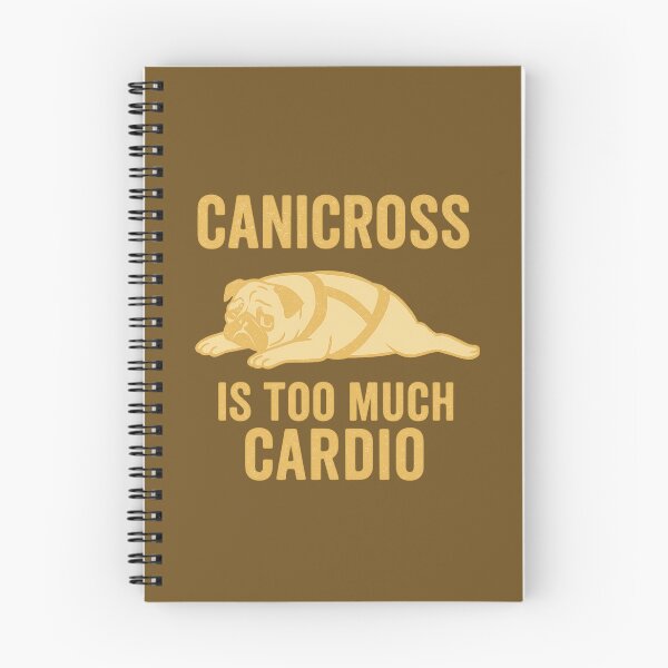 Item preview, Funny Pug Canicross Parody Grunge Design designed and sold by Meandmyshop.