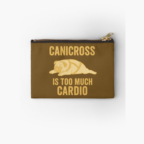 Item preview, Funny Pug Canicross Parody Grunge Design designed and sold by Meandmyshop.