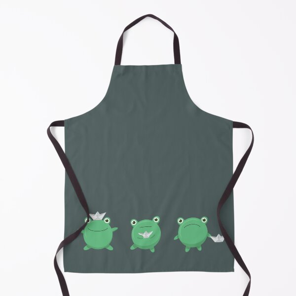 Item preview, Three cute frogs with paper ships designed and sold by LerialArt.