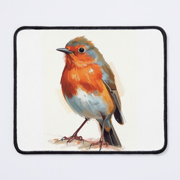 Item preview, Copy of Watercolour style Robin bird print designed and sold by Heike Richter.