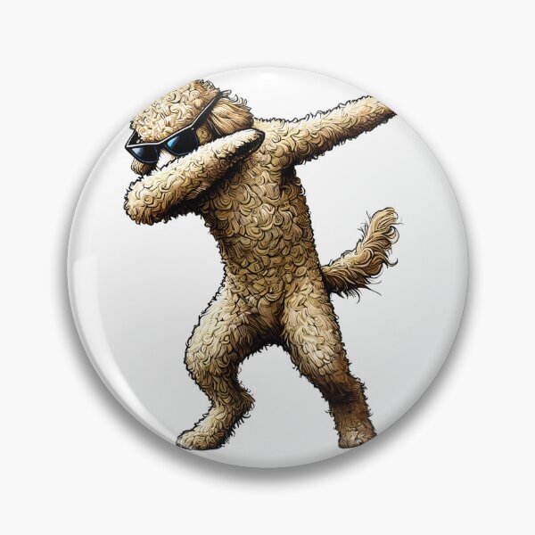 Item preview, Dabbing Goldendoodle Dog Lover designed and sold by Kimberley King Art  King Art.