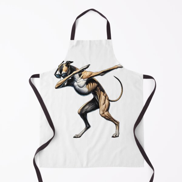 Item preview, Dabbing Greyhound Dog Lover designed and sold by Kimberley King Art  King Art.