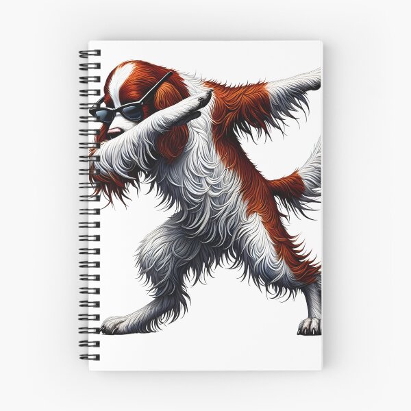 Item preview, Dabbing Irish Red and White Setter Dog Lover designed and sold by Kimberley King Art  King Art.