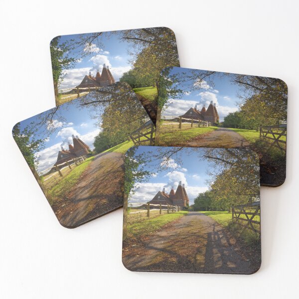 Item preview, Oast Houses on a farm in the village of Chiddingstone in Kent England UK designed and sold by John Gilham - Landscape Photography.