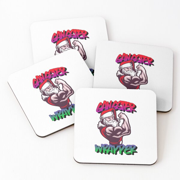 Item preview, Gangster Wrapper Christmas Tee designed and sold by Stange-T-shirts.