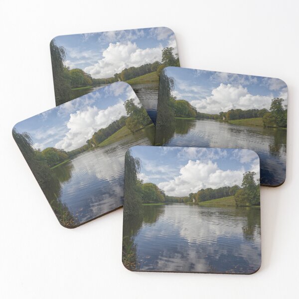Item preview, The Ruined Abbey on the Serpentine at Painshill Park in Cobham Surrey England UK designed and sold by John Gilham - Landscape Photography.