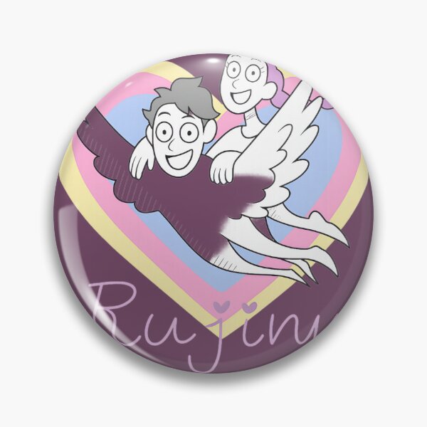 Item preview, Rujinu Flying Duo Heart | PERFECT GIFT FOR YOU AND FRIENDS designed and sold by BrooksShopUS.