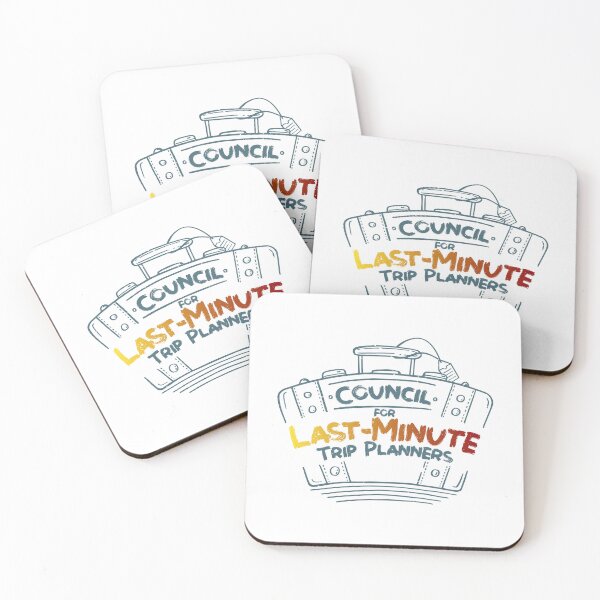 Item preview, Council for Last-Minute Trip Planners Retro Suitcase designed and sold by Milena R..