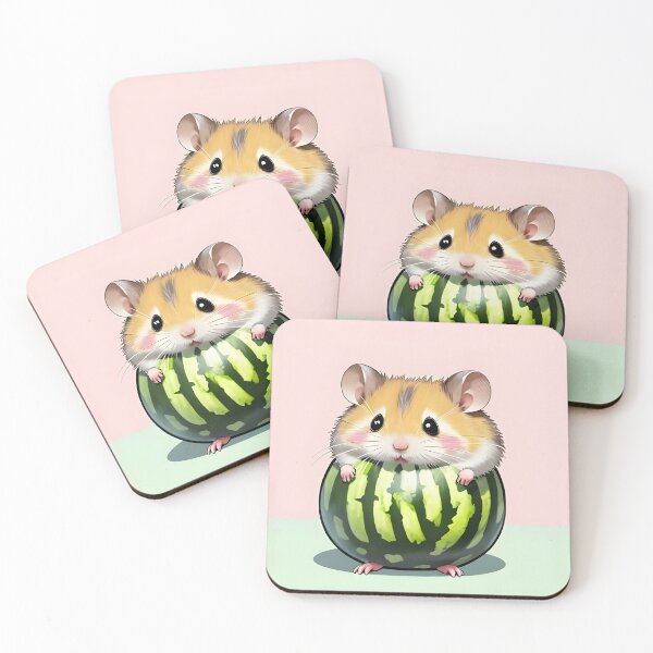 Item preview, Watermelon stuck hamster  designed and sold by Ponted.