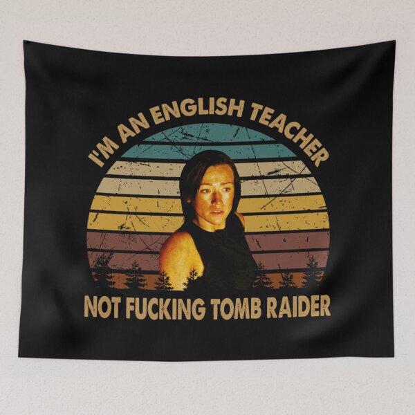 Item preview, I'm an english teacher graphic character  designed and sold by rabarnicoohc.