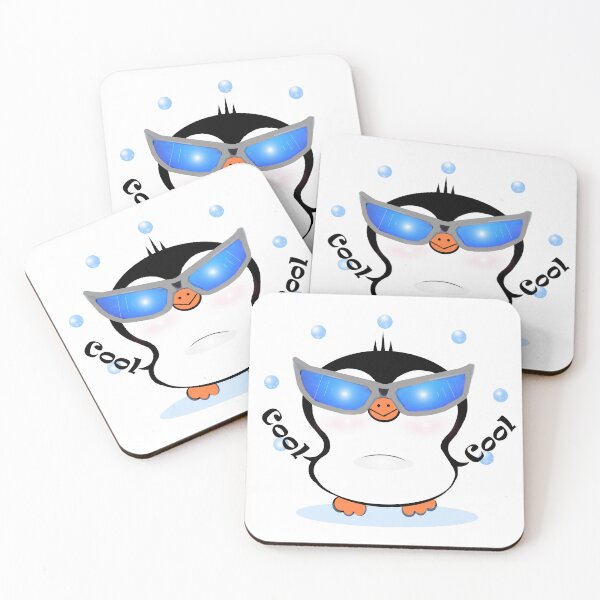Item preview, COOL penguin  designed and sold by Shirley cute art .