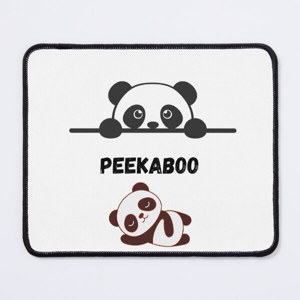 Item preview, Peekaboo Panda & Sleeping Panda – Cute Cartoon Illustration designed and sold by HappySoulCentre.