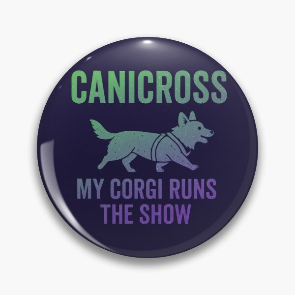Item preview, Canicross My Corgi Runs the Show designed and sold by Meandmyshop.