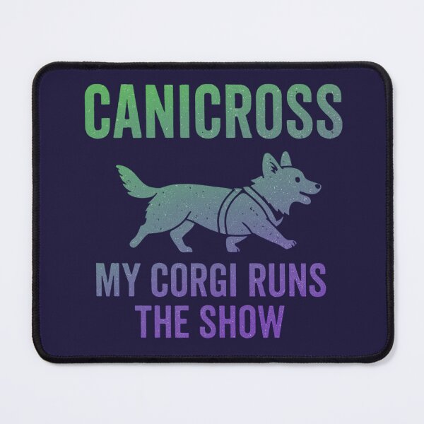 Item preview, Canicross My Corgi Runs the Show designed and sold by Meandmyshop.