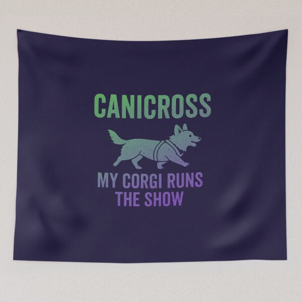 Item preview, Canicross My Corgi Runs the Show designed and sold by Meandmyshop.