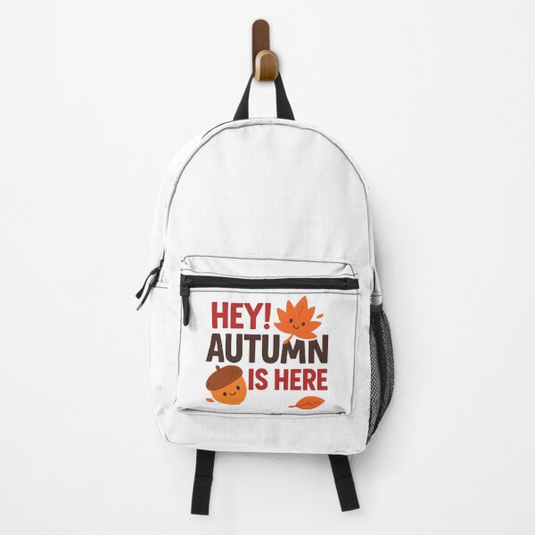 Item preview, Hey! Autumn Is Here – Cute Fall Typography Design designed and sold by Ozinro.
