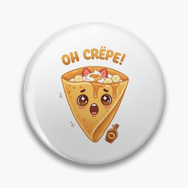 Item preview, Oh Crêpe! – Funny Pancake Food Pun Design designed and sold by MagicalThreads.