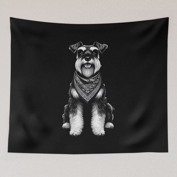 Item preview, Perro Schnauzer designed and sold by Uglyandcute.