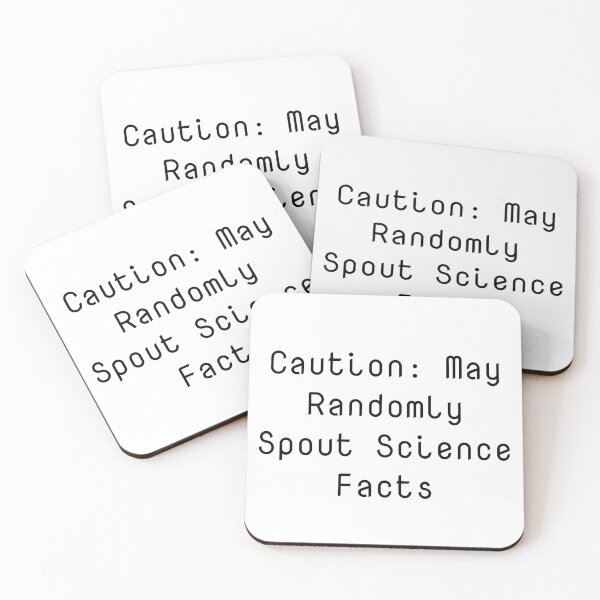 Item preview, Caution: May Randomly Spout Science Facts designed and sold by Ninjacatoff.