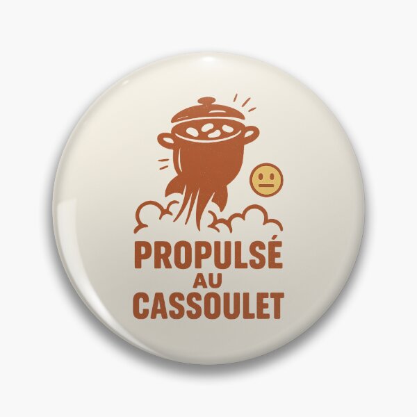 Item preview, Powered by Cassoulet — Gastronomic Humor designed and sold by Bratak.