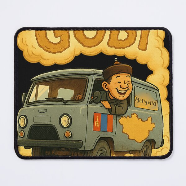 Item preview, Gobi Wagon In Mongolia designed and sold by KayTodd9.