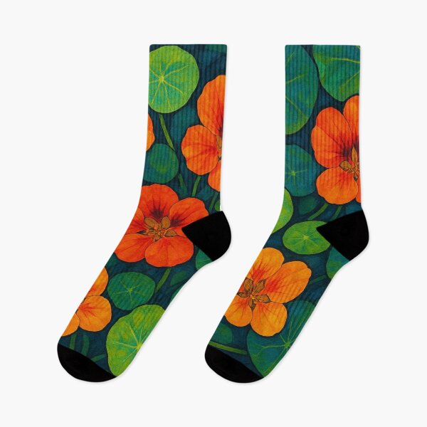 Item preview, Nasturtiums in full color designed and sold by Sigtrix.