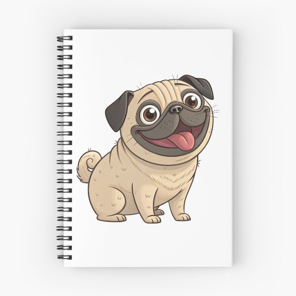 Item preview, Cute Funny Tan Pug – Adorable Wrinkly Dog Design for Pug Lovers designed and sold by FurRealGifts.