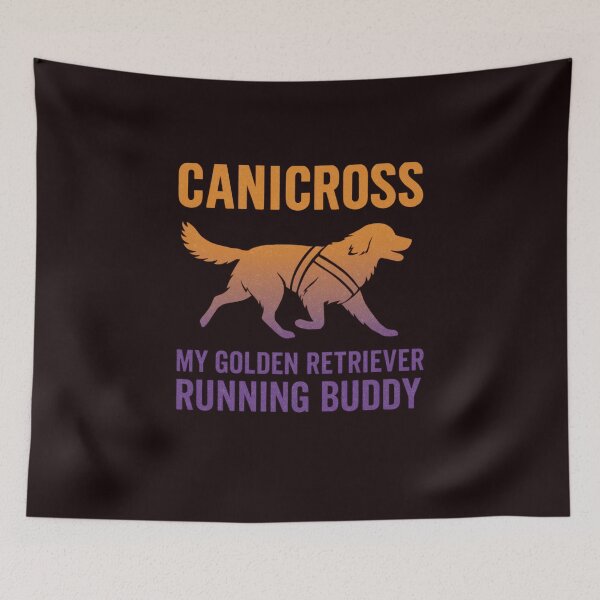 Item preview, Canicross – My Golden Retriever Running Buddy designed and sold by Meandmyshop.