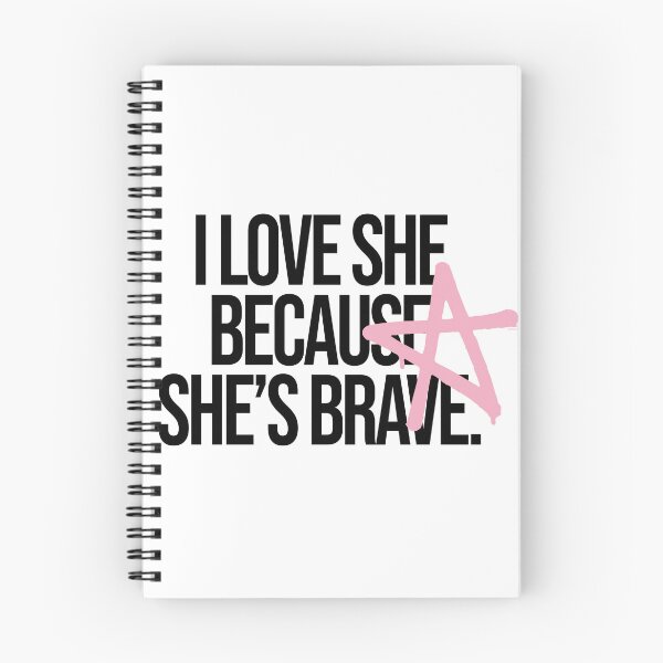 Item preview, I love she because she's brave designed and sold by EquipoItalia.