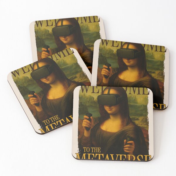 Item preview, The Mona Lisa in the Metaverse designed and sold by paulrommer.