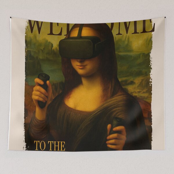 Item preview, The Mona Lisa in the Metaverse designed and sold by paulrommer.