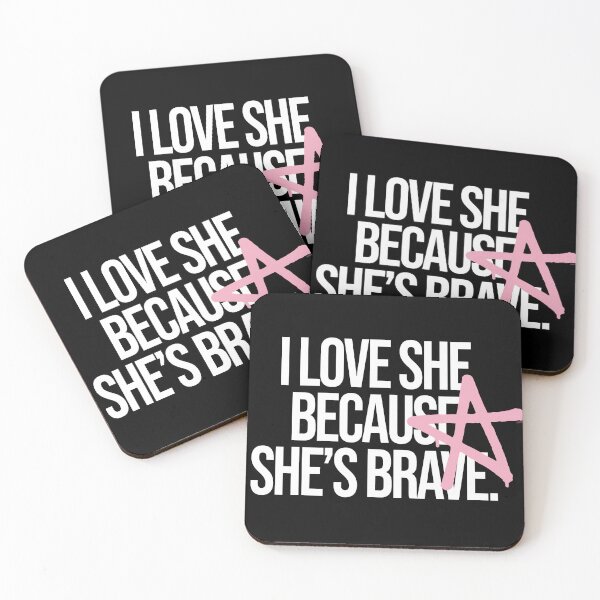 Item preview, I love she because she's brave designed and sold by EquipoItalia.
