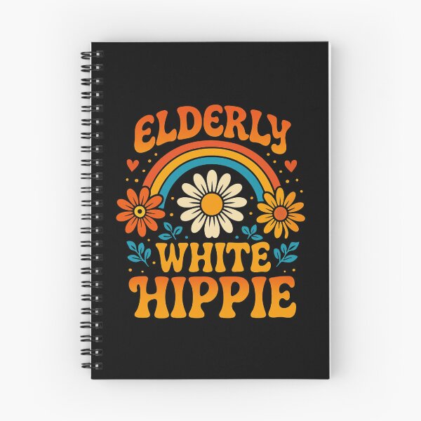 Item preview, Elderly White Hippie Funny Saying  designed and sold by NightWisdom.