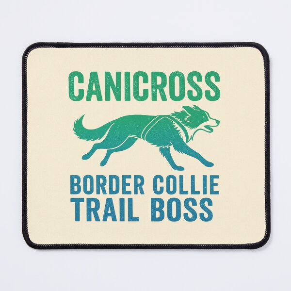 Item preview, Canicross – Border Collie Trail Boss designed and sold by Meandmyshop.