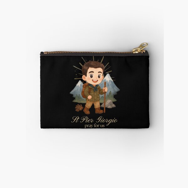 Item preview, Pier Giorgio Frassati Cartoon Art – Catholic Decor, Inspirational Saint Illustration designed and sold by MixnMatch.