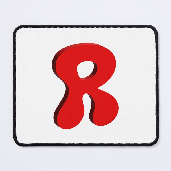 Item preview, Bold Red 3D Letter R – Playful Bubble Font designed and sold by uncoXab.