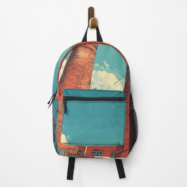 Item preview, Akron Ohio Vintage Travel Art | Rubber Capital Industrial Design designed and sold by TuncGK.